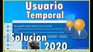 Usuario Temporal Windows 7 10 11 Solución 👌 [upl. by Wolpert]