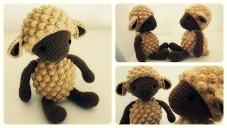 Häkelschaf Teil 12  Tutorial  Crochet Sheep eng sub [upl. by Hyozo267]