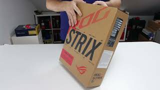 ASUS ROG Strix G16 2023 unboxing [upl. by Eirelav]