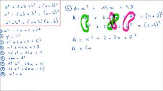 Comment factoriser avec les identités remarquables  9 exemples [upl. by Aiset]