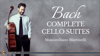 Bach  Complete Cello Suites Massimiliano Martinelli [upl. by Nibor491]