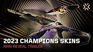 Champions 2023 Skin Reveal Trailer  VALORANT Champions Los Angeles [upl. by Annis]