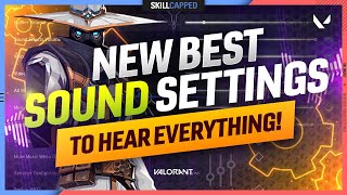 NEW BEST SOUND SETTINGS TO HEAR EVERYTHING  Valorant Settings Guide Audio HRTF amp More [upl. by Theda417]