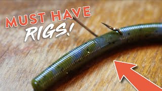 Bass Fishing 101 5 Bass Fishing Rigs You NEED to KNOW [upl. by Adner]