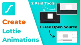 3 Softwares to Create Lottie JSON Animations [upl. by Lindsley]