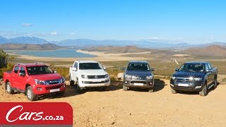 InDepth Comparison New Hilux vs Ranger vs Isuzu KB vs Amarok [upl. by Siddon131]