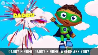 PBS KIDS SUPER WHY FINGER FAMILY SONG [upl. by Rehpatsirhc872]