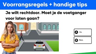 Voorrangsregels theorie examen [upl. by Brentt]