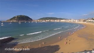 Basque Country Seaside San Sebastián  Rick Steves’ Europe Travel Guide  Travel Bite [upl. by Judus]