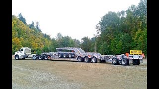 Load King Lowboy 65Ton Trailer Walkaround amp Demonstration  Signature Series [upl. by Aramaj]