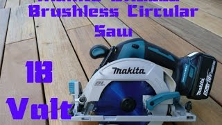 Makita DHS680 18v Brushless Circular Saw Review [upl. by Damick]