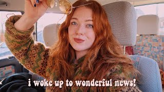 i woke up to wonderful news  Weekly Vlog 02 [upl. by Dorita]