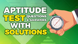 How to Pass Aptitude Test Questions with Answers and Solutions [upl. by Haleemaj653]