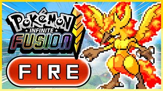 Pokémon Infinite Fusion  Fire Fusions ONLY [upl. by Sire65]