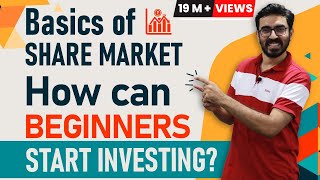 Stock Market For Beginners  How can Beginners Start Investing in Share Market  Hindi [upl. by Ennire]