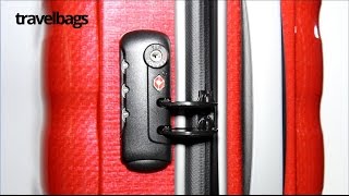 TSA slot Samsonite Firelite instellen [upl. by Aihsekyw125]