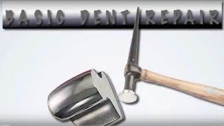 Basic Dent Repair For Beginners  Autobody Basics [upl. by Zetta]