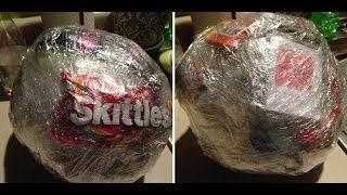 The Saran Wrap Ball Christmas Party Game Challenge Original [upl. by Mcmullan]