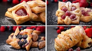 Puff Pastry 4 Ways [upl. by Anifled]