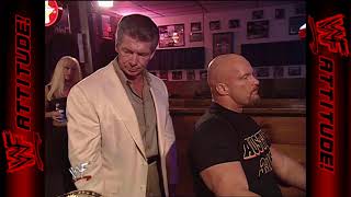 Stone Cold at the Friendly Tap  RAW IS WAR 2001 [upl. by Eissed]