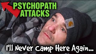 THE SCARIEST NIGHT OF MY LIFE  ATTACKED WHILE CAMPING DEEP IN THE WOODS [upl. by Linnell747]