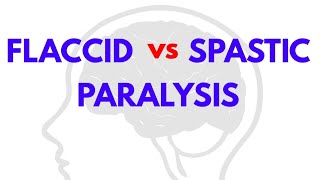 FLACCID vs SPASTIC PARALYSIS  CNS PHYSIOLOGY  NEUROPHYSIOLOGY [upl. by Egag]