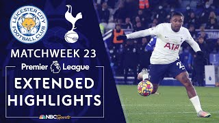 Leicester City v Tottenham Hotspur  PREMIER LEAGUE HIGHLIGHTS  1192022  NBC Sports [upl. by Adnole]