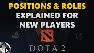 Dota 2 Beginners Guide Roles and Positions Explained  728c [upl. by Ethbinium]