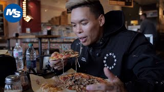 🍕 Cheat Meals with Fitness Pros 🍦  Pham Flexx  MOD Pizza amp Marble Slab [upl. by Nasas496]