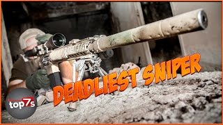 Top 7 Most Dangerous Military Snipers [upl. by Hannahs]