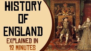 History of England Explained in 12 Minutes [upl. by Fevre]