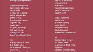 Majka Jeżowska quotNajpiękniejsza w klasiequot karaokeinstrumental [upl. by Fronnia]