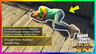 GTA 5 Online  ALL 7 SECRET quotSMALL KEYquot LOCATIONS How To Get Perico Pistol Cayo Perico Heist DLC [upl. by Ljoka]