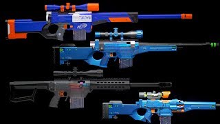 NERF SNIPER RIFLE KITS [upl. by Kristofer]