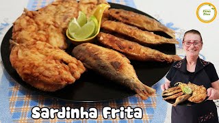 Vamos fazer o PEIXE MAIS SABOROSO do mundo  SARDINHA FRITA  SARDINHA ESPALMADA FRITA 419 [upl. by Marj]