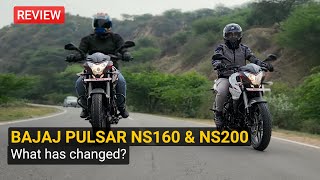 Bajaj Pulsar NS160 and NS200 What has changed [upl. by Ayoral]