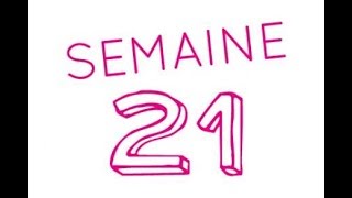 21éme semaine de grossesse  23ème semaine d’aménorrhée [upl. by Zannini]