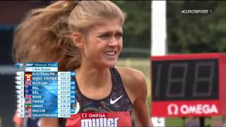 Konstanze Klosterhalfen  42111 min über die 1609 m  DiamondLeagueMeeting am 18082019 [upl. by Anaylil]