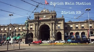 Zurich Main Station  Zürich HB [upl. by Rubie]