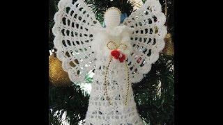 👼♥️🥰 Angel en Crochet  Las Alas [upl. by Eterg]