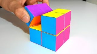 Origami CUBO INFINITO de Papel Fácil de hacer [upl. by Eesdnyl342]