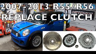 Replace MINI Cooper S Clutch 2007 2013 R56 R55 R58 R59 [upl. by Anirad]