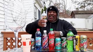 Mountain Dew EveryDew Chug Part 2 in FRIDGE COLD WEATHER [upl. by Enitsrik]