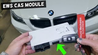 HOW TO REMOVE AND REPLACE EWS CAS MODULE ON BMW E90 E92 E91 E93 [upl. by Eneres681]