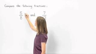 Comparing Fractions  MathHelpcom [upl. by Nich]