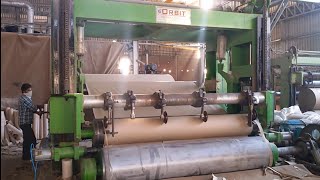 ORBIT Slitter Rewinder Machine for Kraft amp Board paper mill [upl. by Aryam]