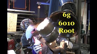 6g Weld Test 6010 Root [upl. by Elaynad]