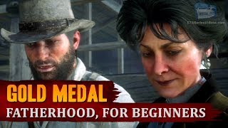 Red Dead Redemption 2  Mission 90  Fatherhood for Beginners Gold Medal [upl. by Aerised]