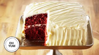 Professional Baker Teaches You How To Make RED VELVET CAKE [upl. by Jehiah]