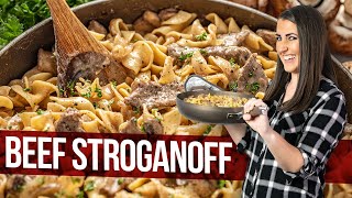 Old Fashioned Beef Stroganoff [upl. by Ailedroc321]